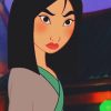 Princess Mulan paint by numbers