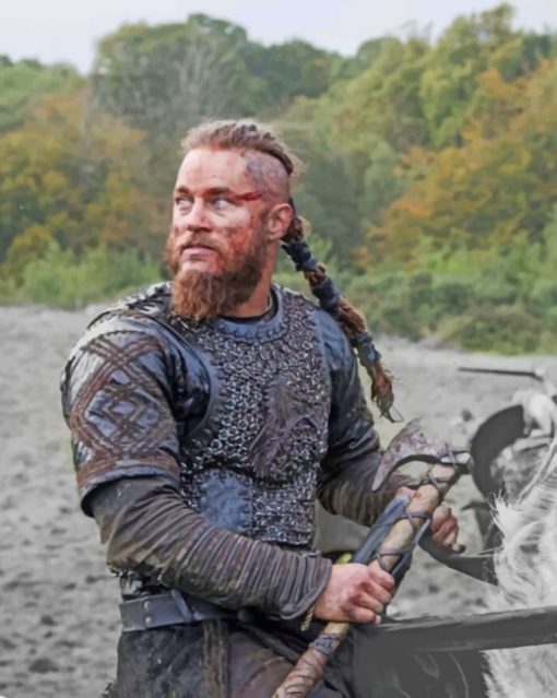 Ragnar Vikings paint by numbers