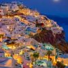 Santorini At Night paint by numbers