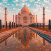 Taj Mahal Agra India paint by numbers