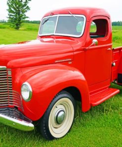 1949 International Harvester KB1 Paint By Numbers