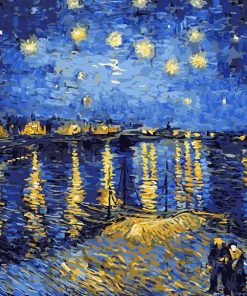 The Starry Night Over The Rhone Paint by numbers
