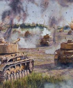 Panzers in The War Paint By Numbers