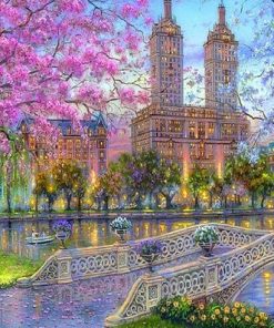 New York Central Park paint by numbers