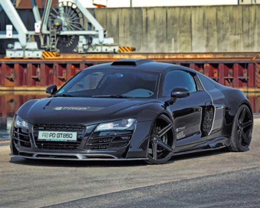 Prior Design Audi R8 paint by numbers