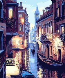 Venice Night paint by numbers