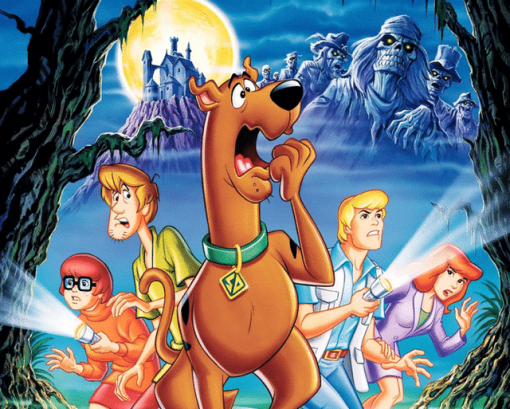 Scooby Doo paint by numbers