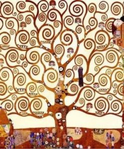The Tree of Life By Gustav Klimt Paint by numbers