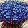 Dark Blue Flower Tree Picture Gift Paint By Numbers