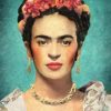 Frida Kahlo Face paint by numbers