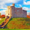 Cardiff Castle Wales Paint by numbers