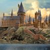 Harry Potter Puzzle Hogwarts paint by numbers