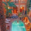 Moroccan Traditional Hotel paint by numbers