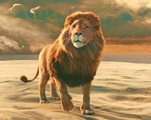 The Lion Of Narnia paint by numbers