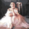 Asian Ballerina paint by numbers