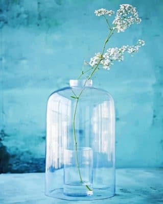 Aesthetic Glass Vase paint by numbers