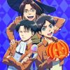 Attack On Titan Halloween Paint by numbers