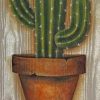 Cactus paint by numbers