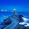 Lighthouse In The Sea Paint by numberrs