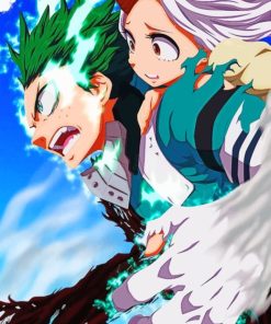 My Hero Academia Anime Paint by numbers