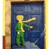Little Prince On The Door Paint by nummbers