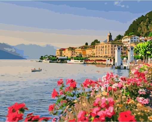 Lake Como Paint by numbers