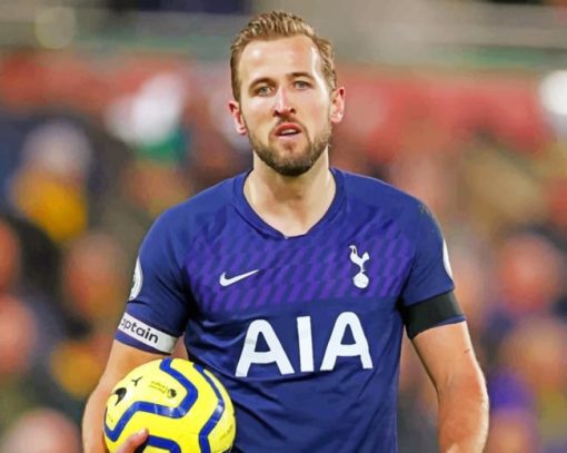 Harry Kane paint by numbers