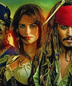 Pirates Of The Caribbean Characters paint by numbers