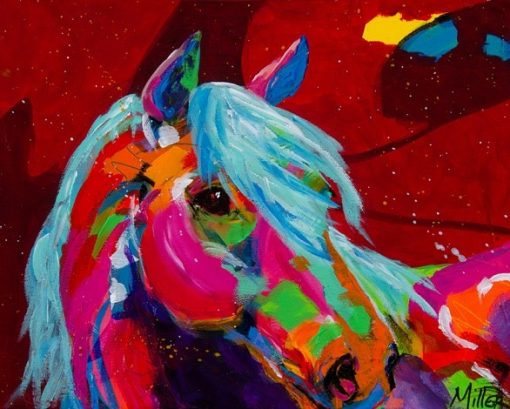Such A Horse Paint by numbers