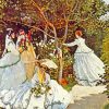 Women In The Garden Monet Paint by numbers