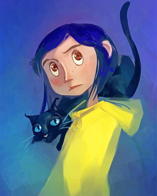 Coraline Animation Paint by numbers