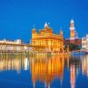 Aesthetic Golden Temple India Paint by numbers