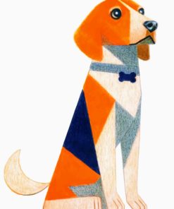 Beagle Dog Illustration Paint by numbers