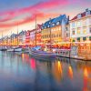 Nyhavn Denmark Paint by numbers