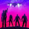 Guardians Of The Galaxy Silhouette Paint by numbers