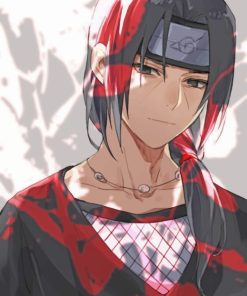Itachi Anime paint by numbers