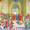 The School of Athens paint by numbers