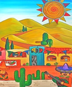 Mexican Vibes Paint by numbers