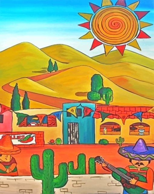 Mexican Vibes Paint by numbers