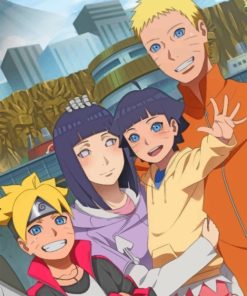 Naruto Family Paint by numbers