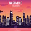 Nashville Illustration Paint by numbers
