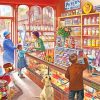 Old Candy Store Paint by numbers