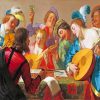 Renaissance Music Period paint by numbers