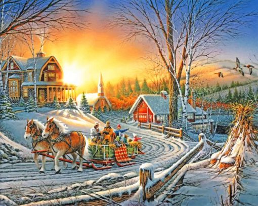 Terry Redlin Paint by numbers