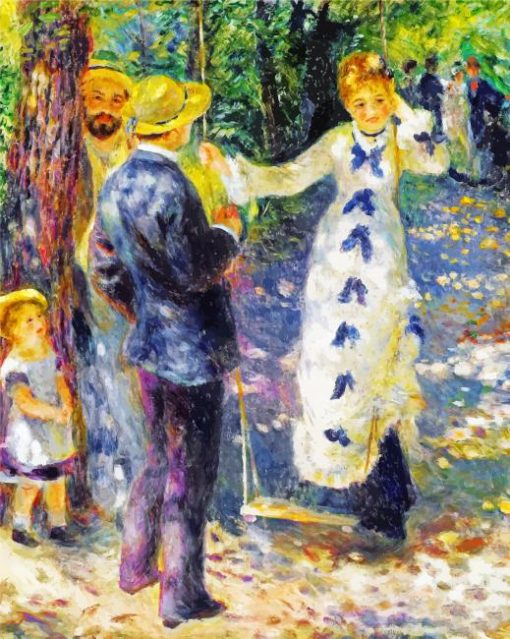 The Swing Pierre Auguste Renoir Paint by numbers