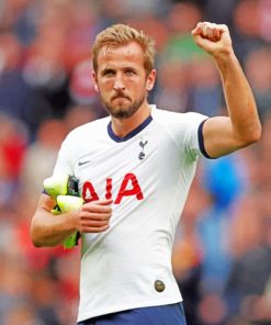 Harry Kane Tottenham Paint by numbers
