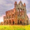 Whitby Abbey England Paint by numbers