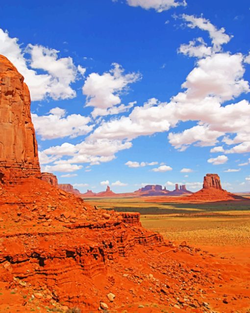 Monument Valley paint by numbers