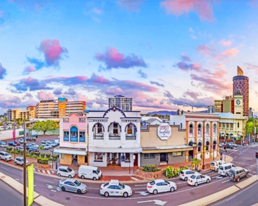 Townsville Australia paint by numbers