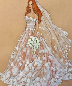 Beautiful Bride Paint by numbers